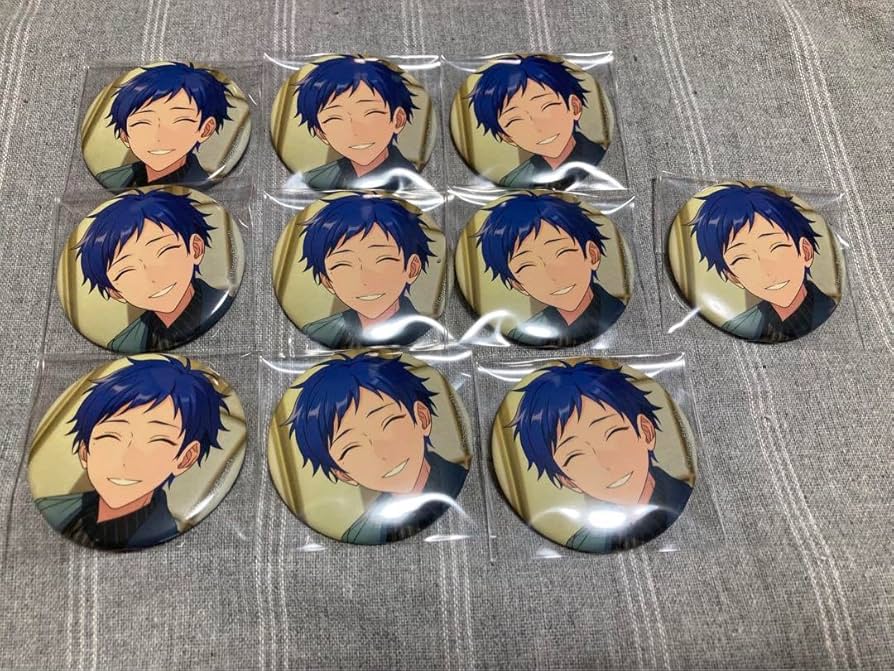 伏見弓弦 コレクション缶バッジ2024May A4痛バ あんスタ 伏見弓弦 缶