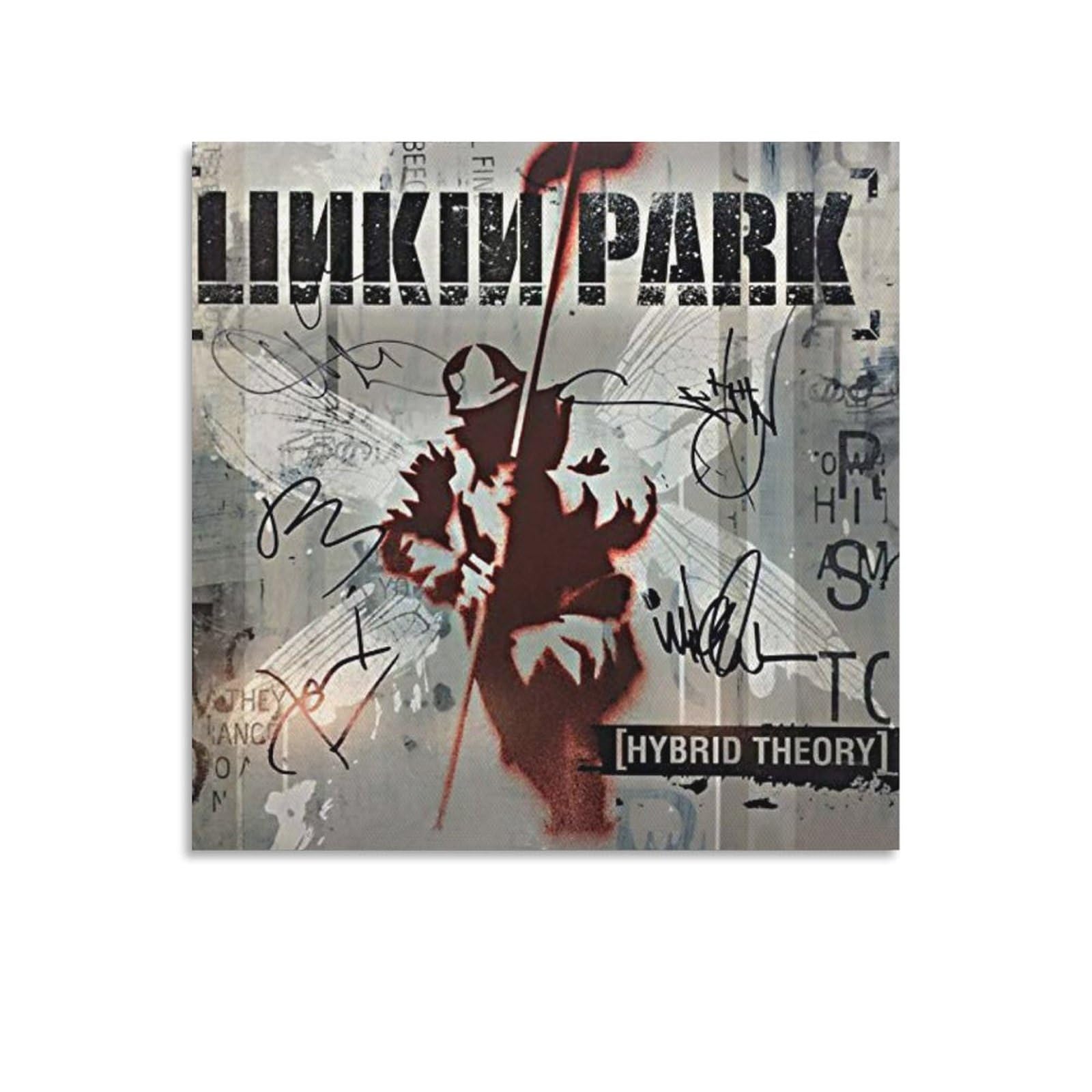 LINKIN PARK リンキンパーク 直筆サイン入りポスター Linkin Park