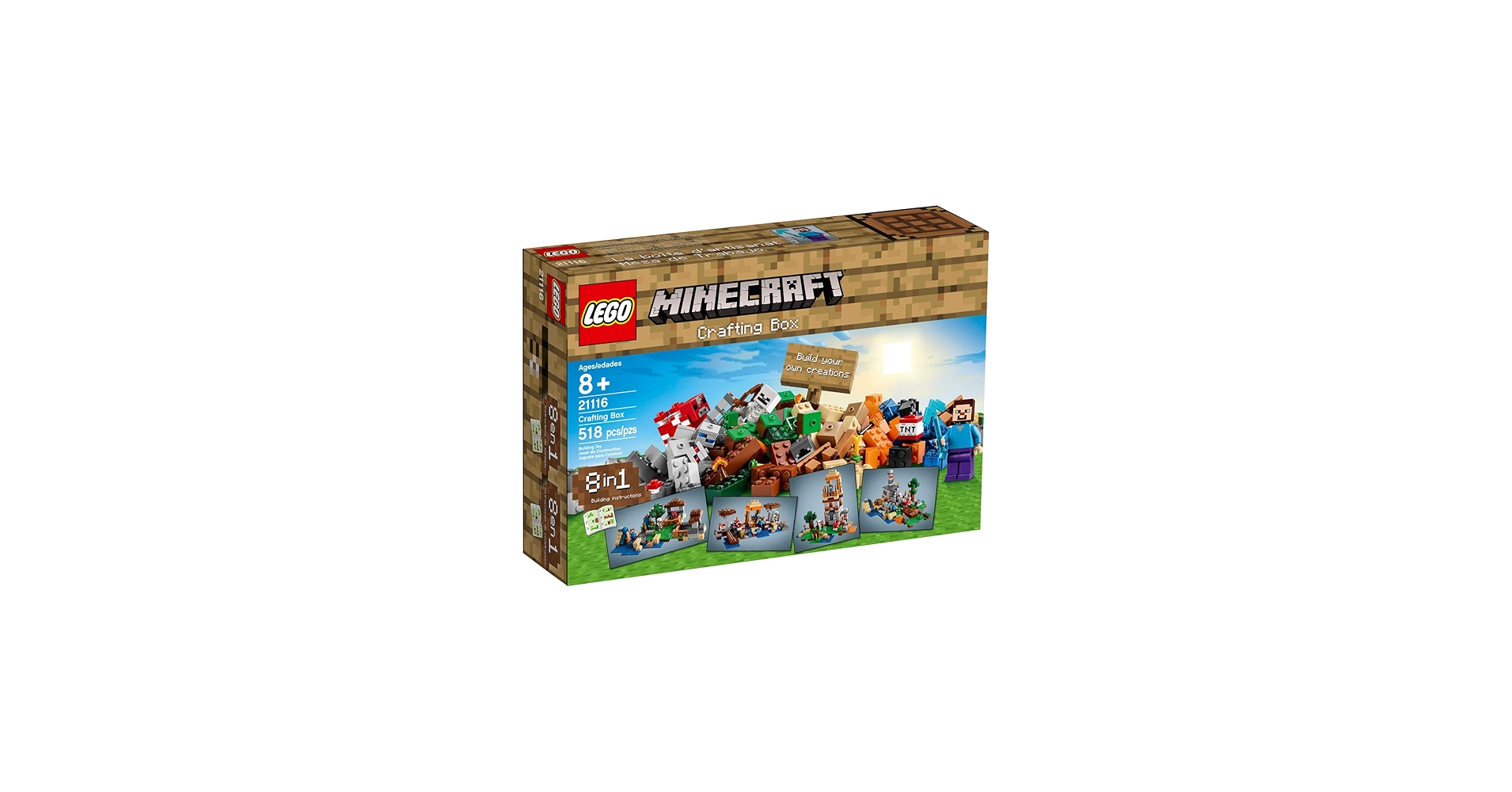 Amazon.com: LEGO Minecraft 21116 Crafting Box : Toys & Games