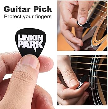 Amazon | Linkin Park リンキン パーク ギターピック 6枚 ギター