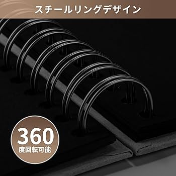 Amazon | メッセージアルバム スクラップブック アルバム 手作り A5
