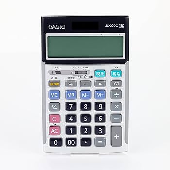 Amazon.co.jp: カシオ 本格実務電卓 12桁 日数&時間計算 ジャスト