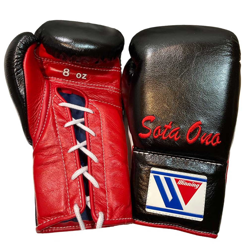 新品 ウイニング ボクシンググローブ14オンス 赤/レイジェス グラント