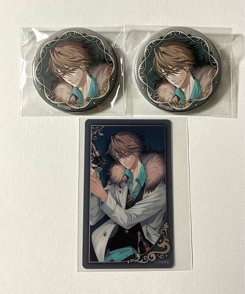 イケメンヴィラン ハリソン Smile ver. 缶バッジ イケヴィラ サイショ