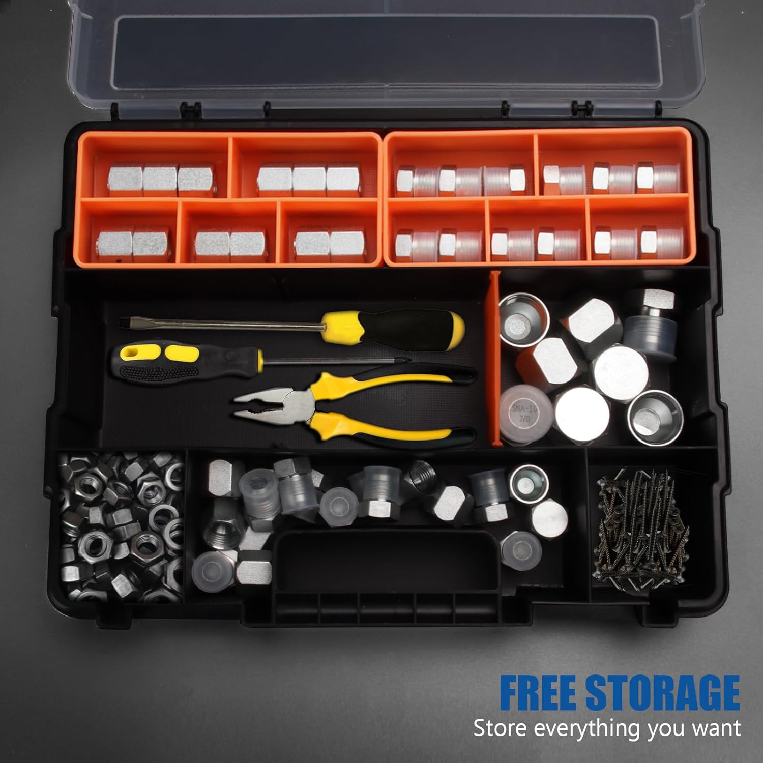 アルミ 工具箱 ブラック アウトレット 大型160L 123cm×39cm×39cm