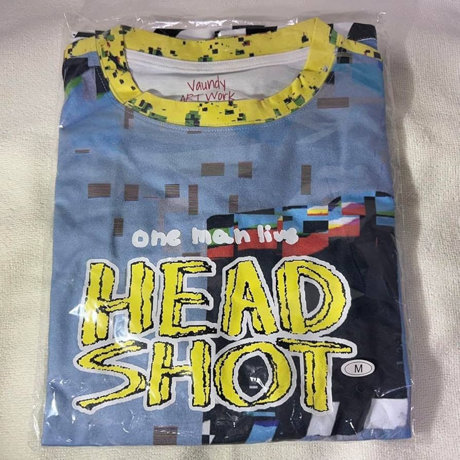 vaundy HEADSHOT Cover Art T-shirt M ブラック 商品詳細ページ