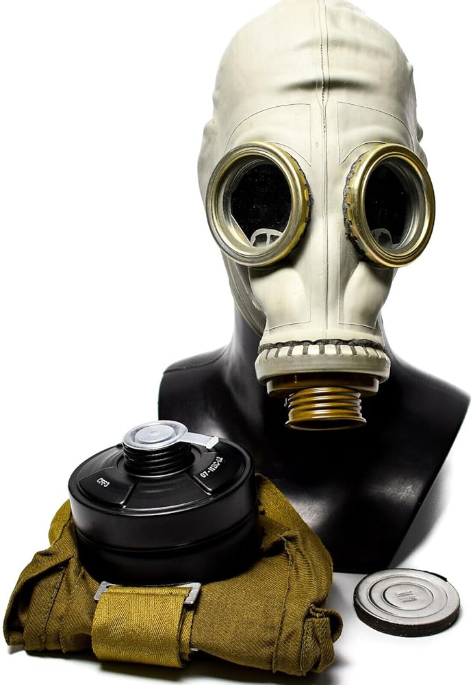 Amazon | 【本物】1950-80年代製 ソ連製 ソビエト軍 GP-5 ガスマスク+