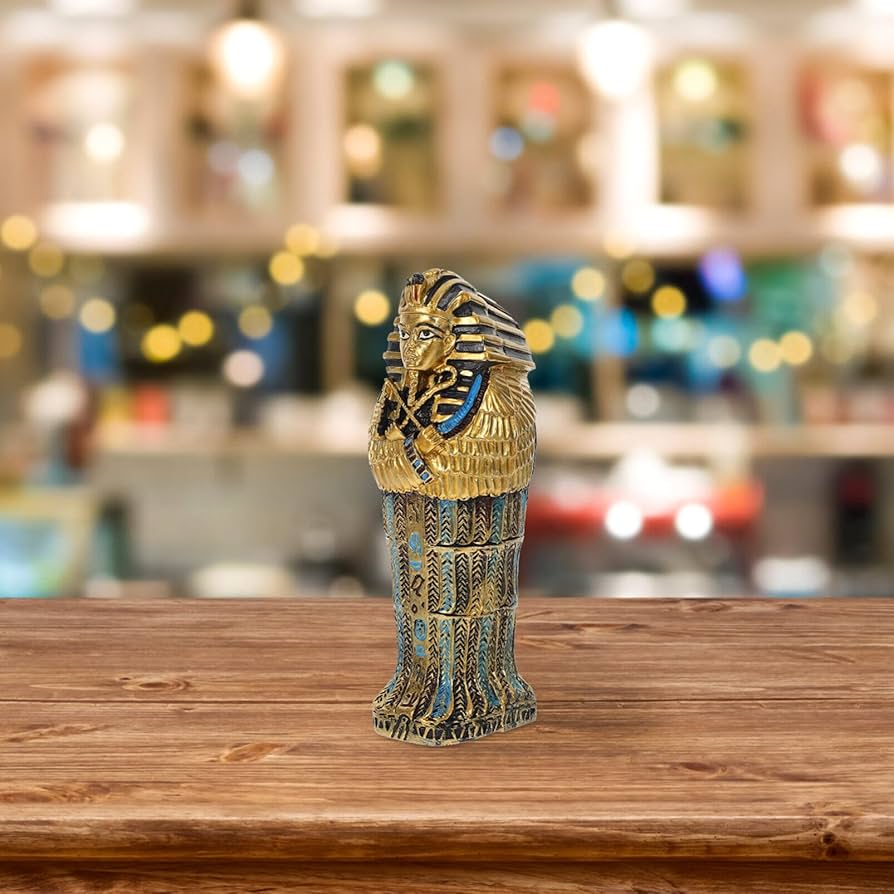 Amazon.co.jp: DECHOUS エジプト 石棺 棺 ミイラ 置物 エジプト