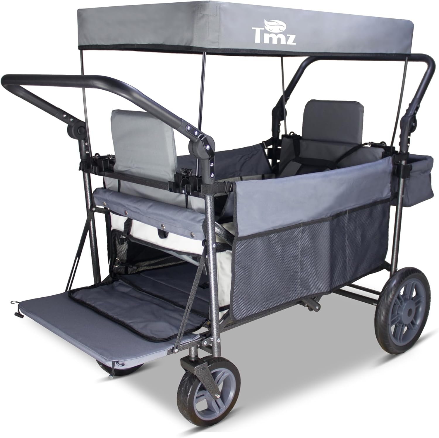 TMZ キャリーカート アウトドアワゴン、折りたたみ式、シートとシート