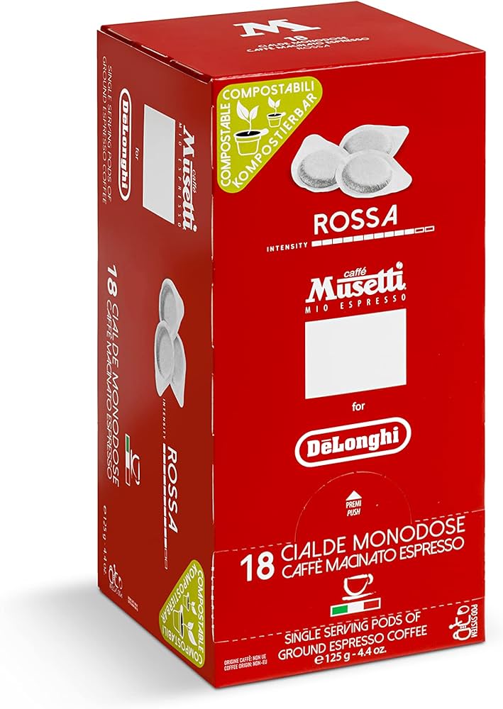 Amazon.co.jp: Musetti for De'Longhi (デロンギ) カフェポッド ロッサ