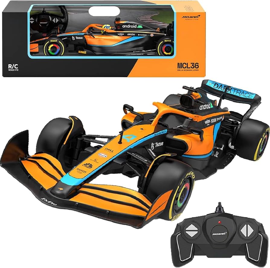 Amazon.com: Xiangtat 1/12 1/18 Remote Control 2022 F1 MCL36#4
