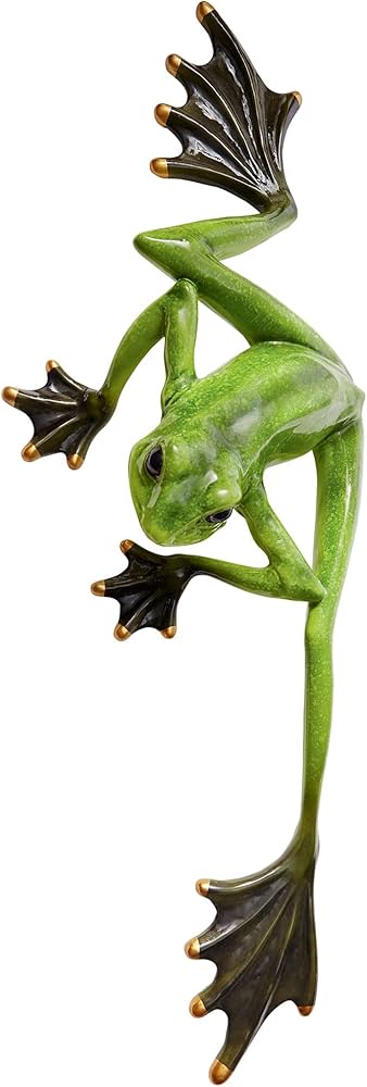 Amazon.co.jp: Design トスカーノウォレス 空飛ぶカエル像 : DIY・工具