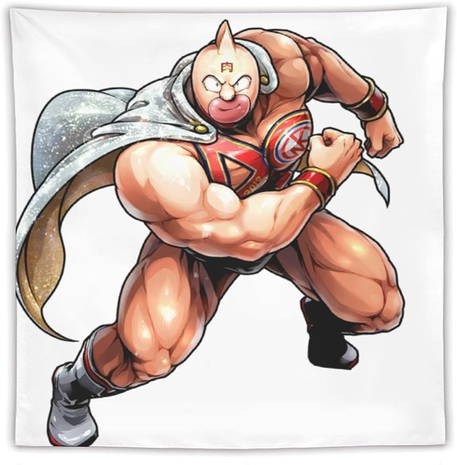 Amazon.co.jp: キン肉マン タペストリー 壁掛け 人気 布ポスター 壁