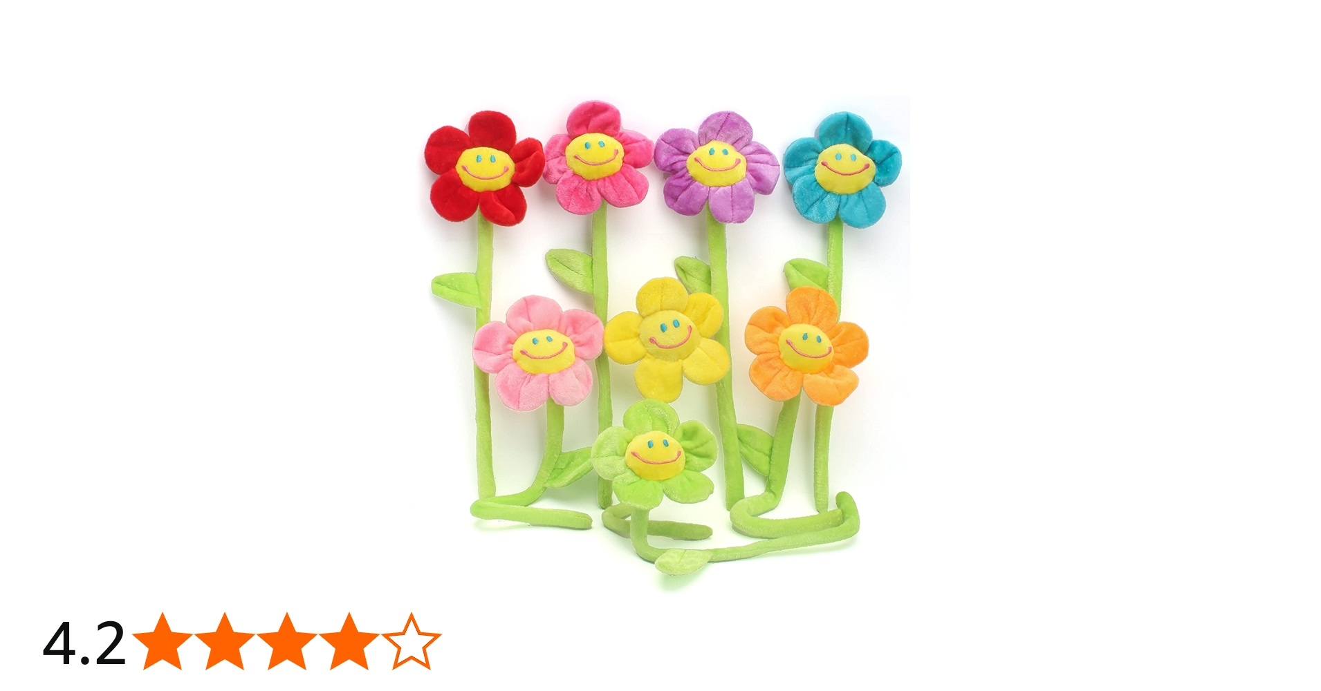 Amazon｜LOZIZI スマイルフラワー ぬいぐるみ花束 韓国 ブーケ 枯れ