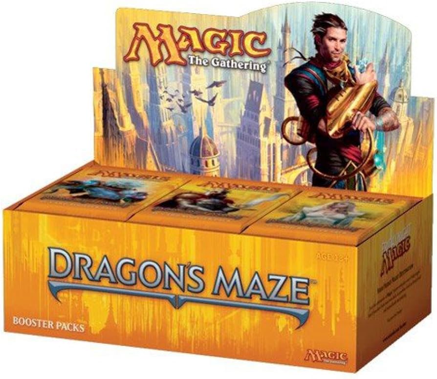 Amazon.com: MTG Magic: the Gathering Dragon's Maze Booster Box (36