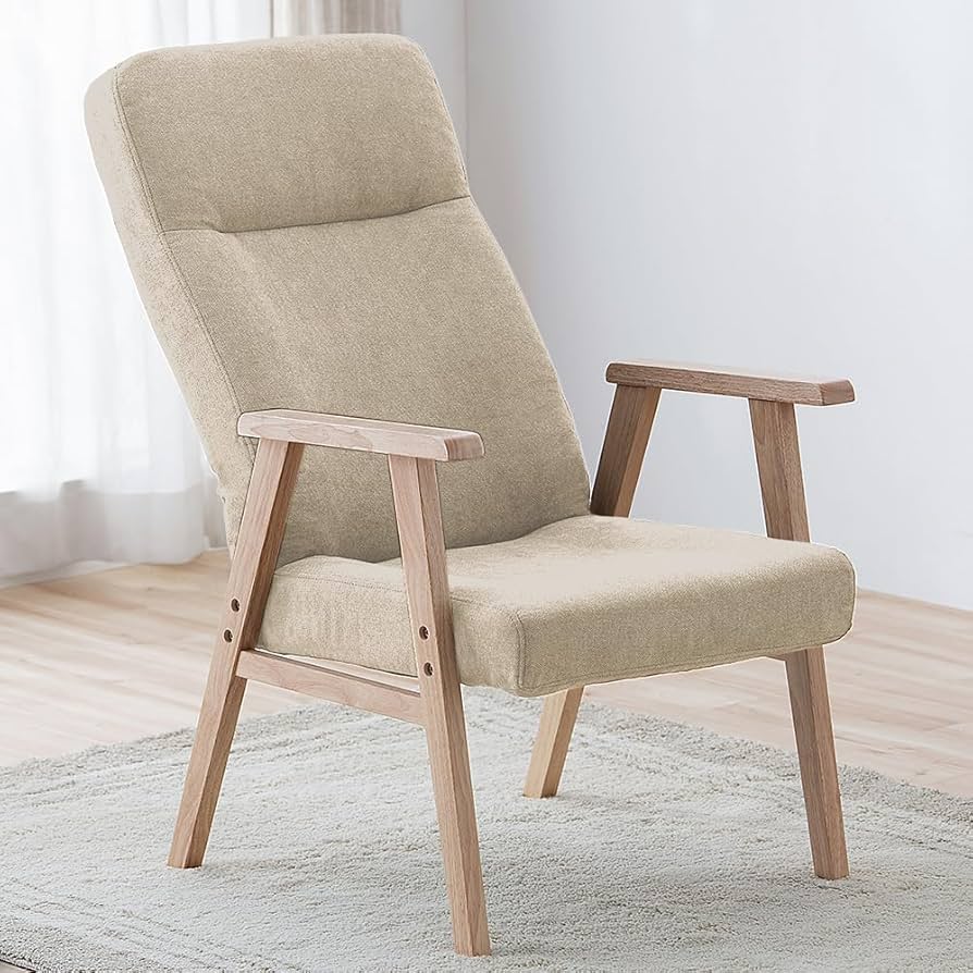 Amazon.co.jp: アイリスプラザ(IRIS PLAZA) ウッドアームチェア