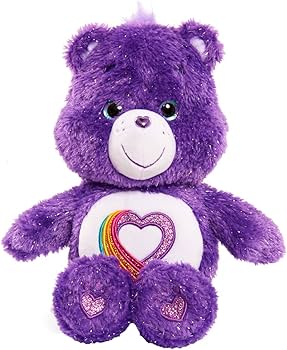 Just Play Care Bears Rainbow Heart 35Th Anniversary Plush : Amazon