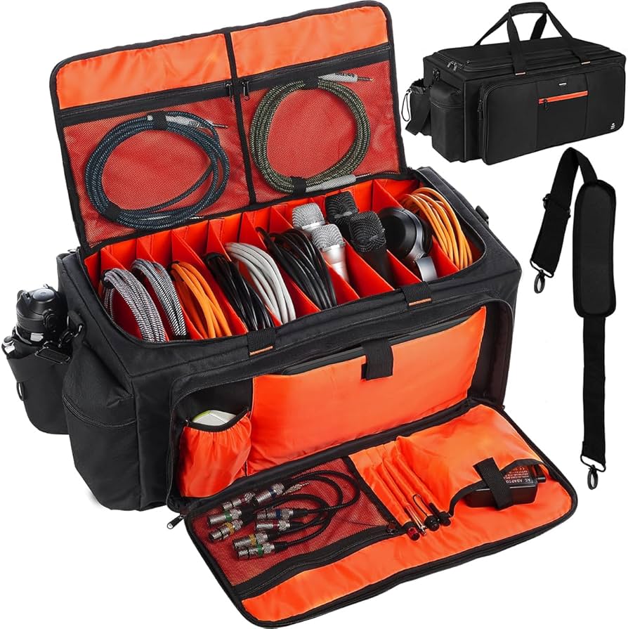 Amazon.com: Timoxi Large DJ Bag Built-in Sturdy Support Board, DJ