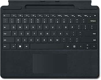 Amazon.com: Microsoft Surface Pro Signature Keyboard - Black