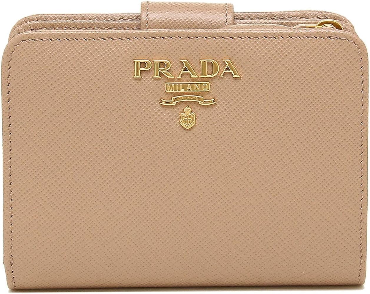 Amazon | [プラダ] 二つ折り財布 サフィアーノ レディース PRADA