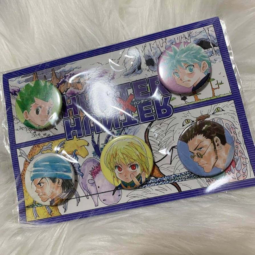 Amazon | ハンターハンター HUNTER × HUNTER 缶バッジ セット 5個