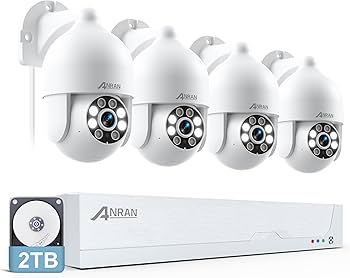 Amazon.co.jp: 【500万高画素・AI知能検知・POE有線防犯カメラセット