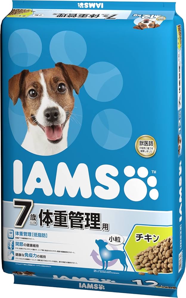 Amazon.co.jp: アイムス (IAMS) ドッグフード 7歳以上用 体重管理用