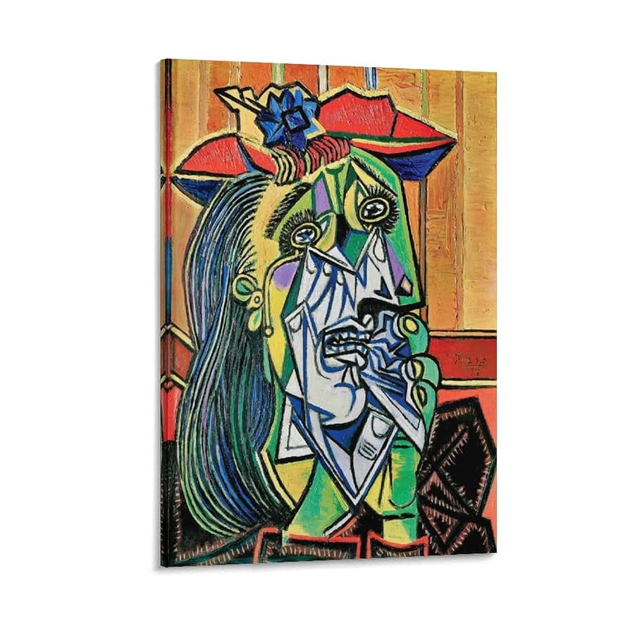 パブロ・ピカソ、【草上の昼食】、希少画集画、新品高級額・額装付