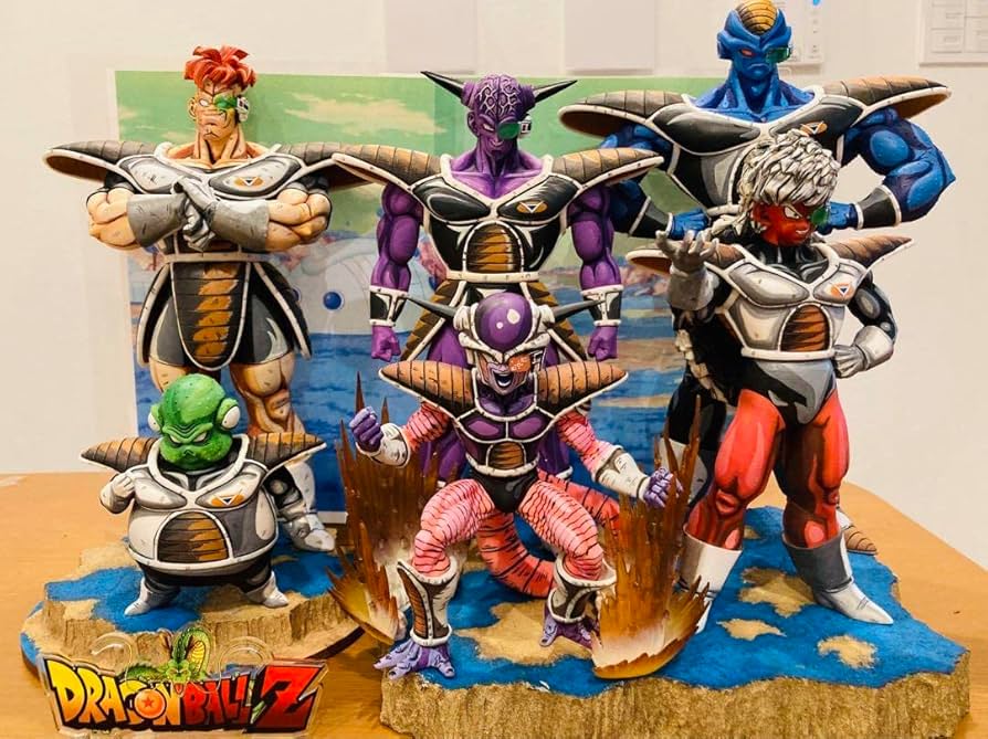 開封品セット販売】悪の帝王フリーザ(一番くじ) &ギニュー特戦隊(出陣