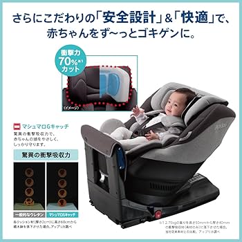 Amazon | Aprica (アップリカ) 回転式チャイルドシート クルリラ AC