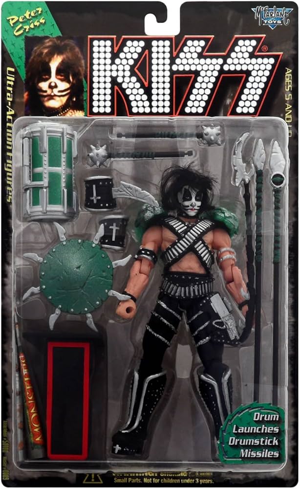 Amazon | 1997 KISS ウルトラアクションフィギュア レターベース付き