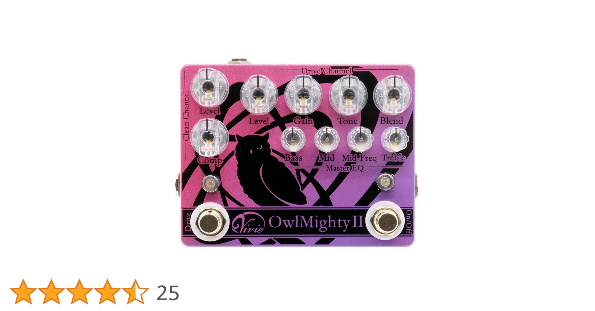 Vivie OwlMighty II ベース用エフェクター 【公式通販】