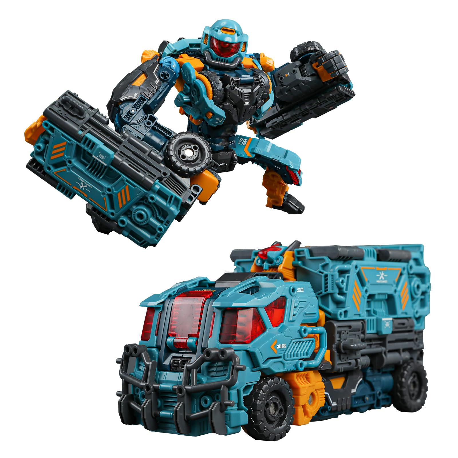 Amazon.com: 52TOYS BEASTDRIVE BD-13 Cyclops Deformation Toys