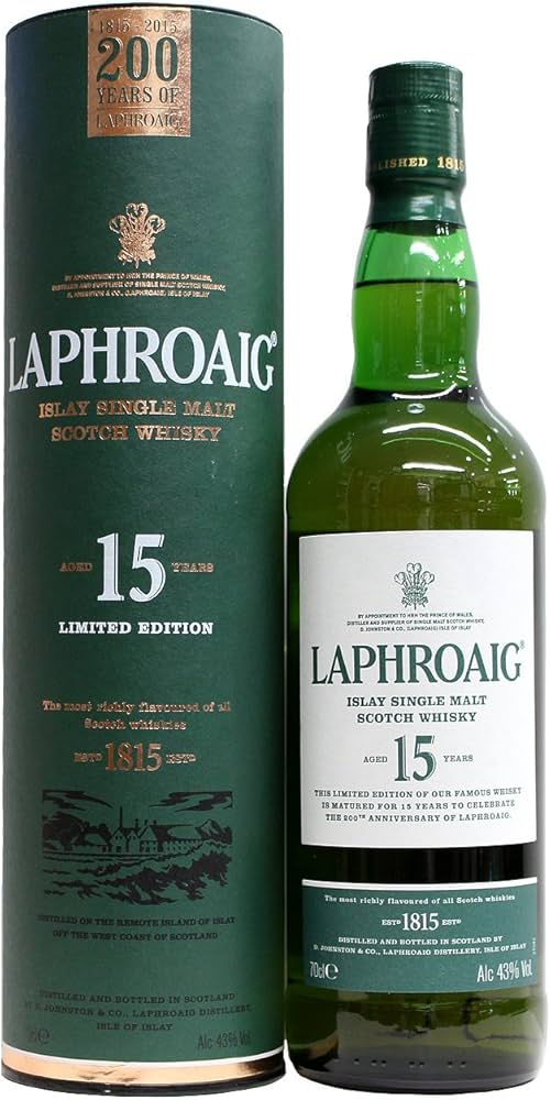 ラフロイグ15年 200周年