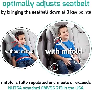 Amazon.com : New Mifold Comfort Grab-and-go Car Backless Booster
