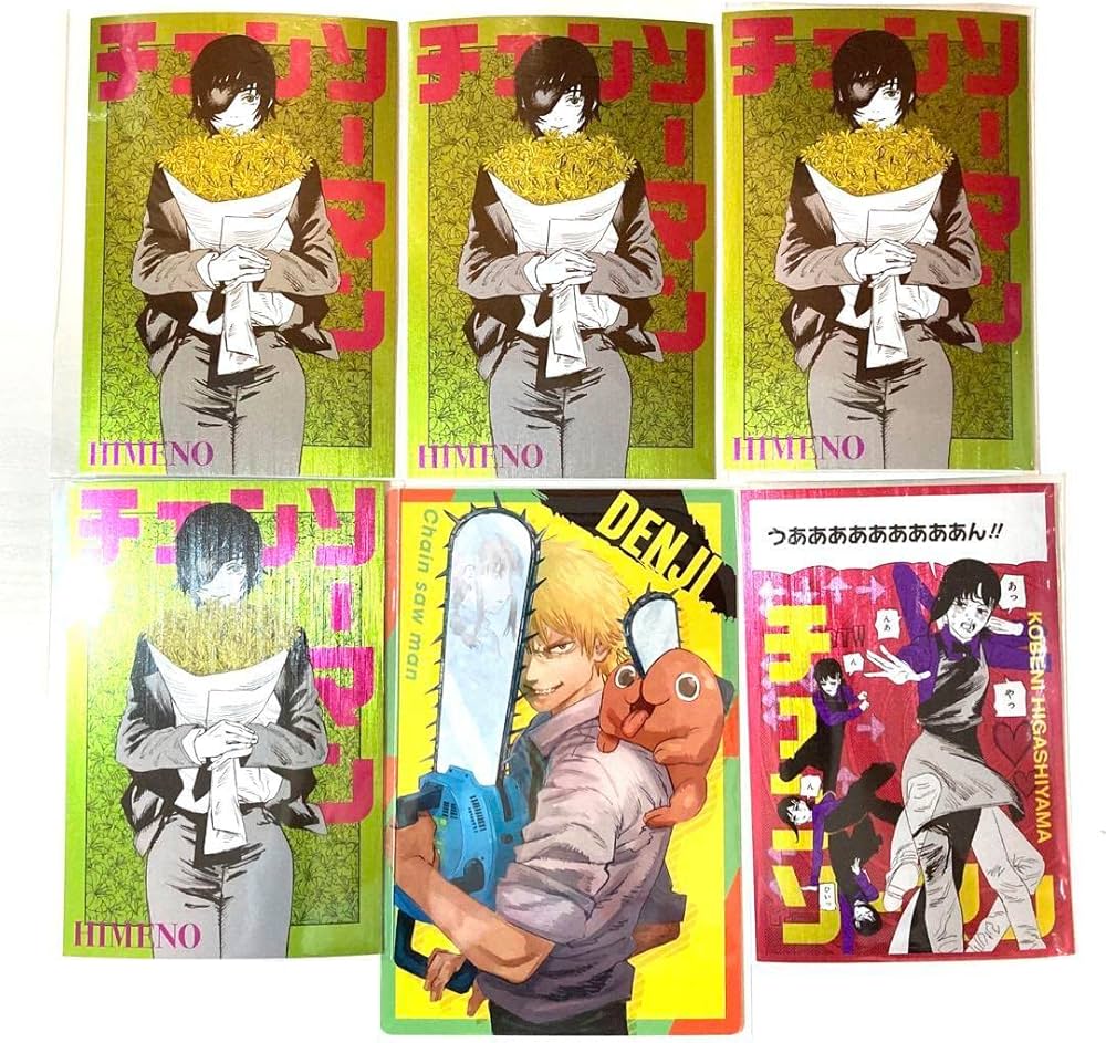 チェンソーマン ギラギラポストカードセット チェンソーマン レゼ