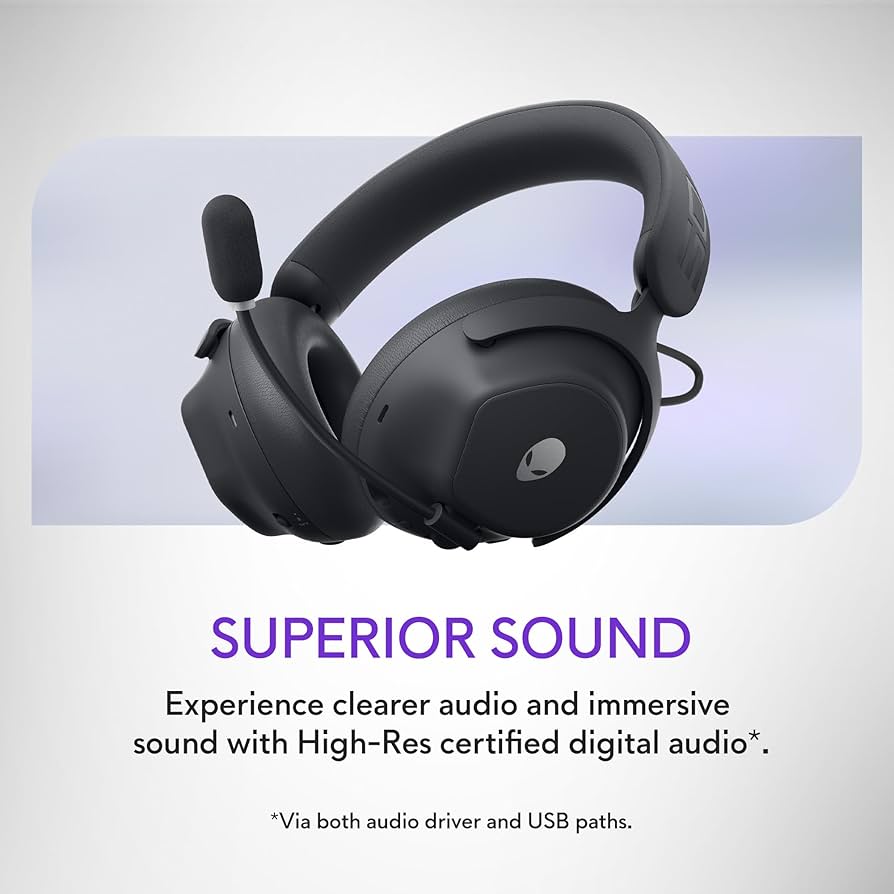 Amazon.com: Alienware Pro Wireless Gaming Headset - Wired/Wireless