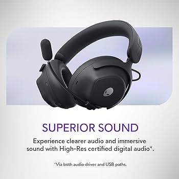 Amazon.com: Alienware Pro Wireless Gaming Headset - Wired/Wireless