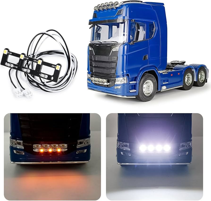 Amazon.co.jp: TRZX RC LED スポット ライト ヘッド ライト RC タミヤ