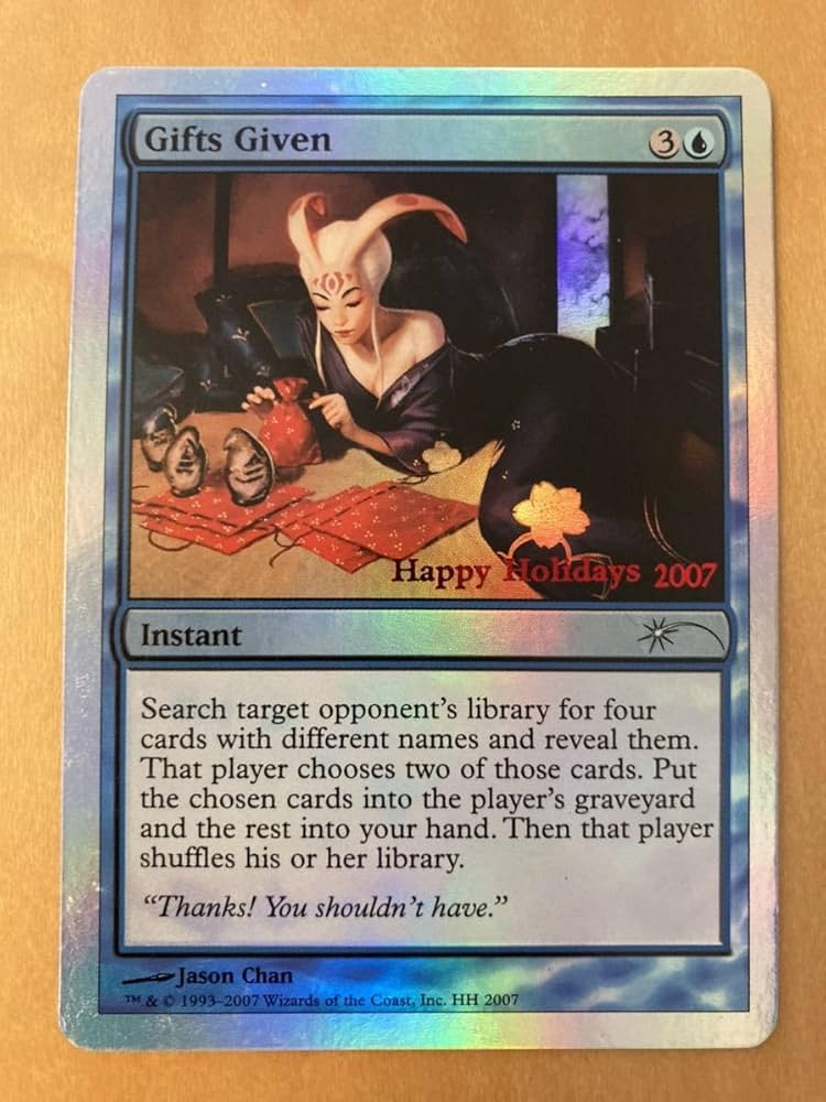 MTG ホリデーギフト Gifts Given foil MTG ホリデーギフト Gifts Given
