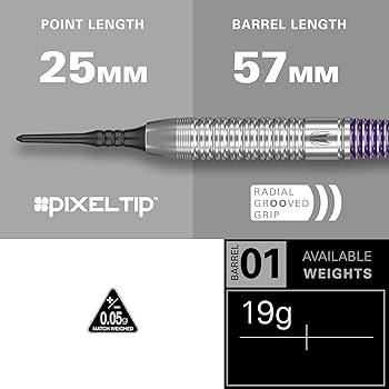 Amazon.com: Target Darts Luke Littler Brass Soft Tip Darts Set