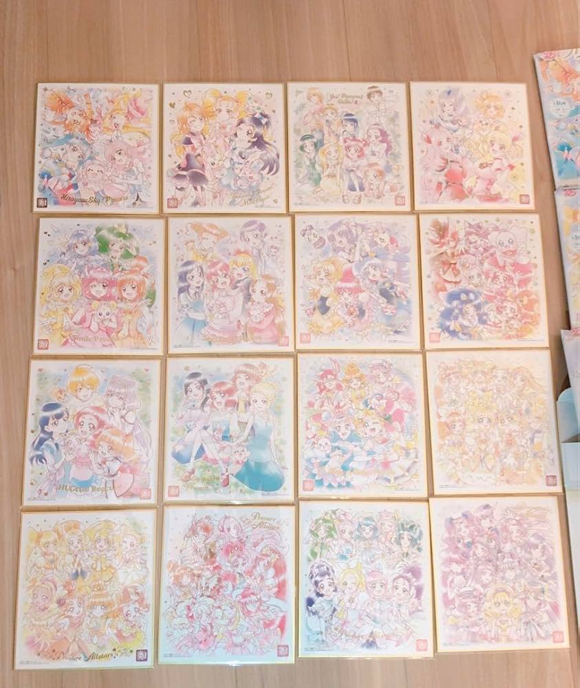 プリキュア色紙artコンプリートセット