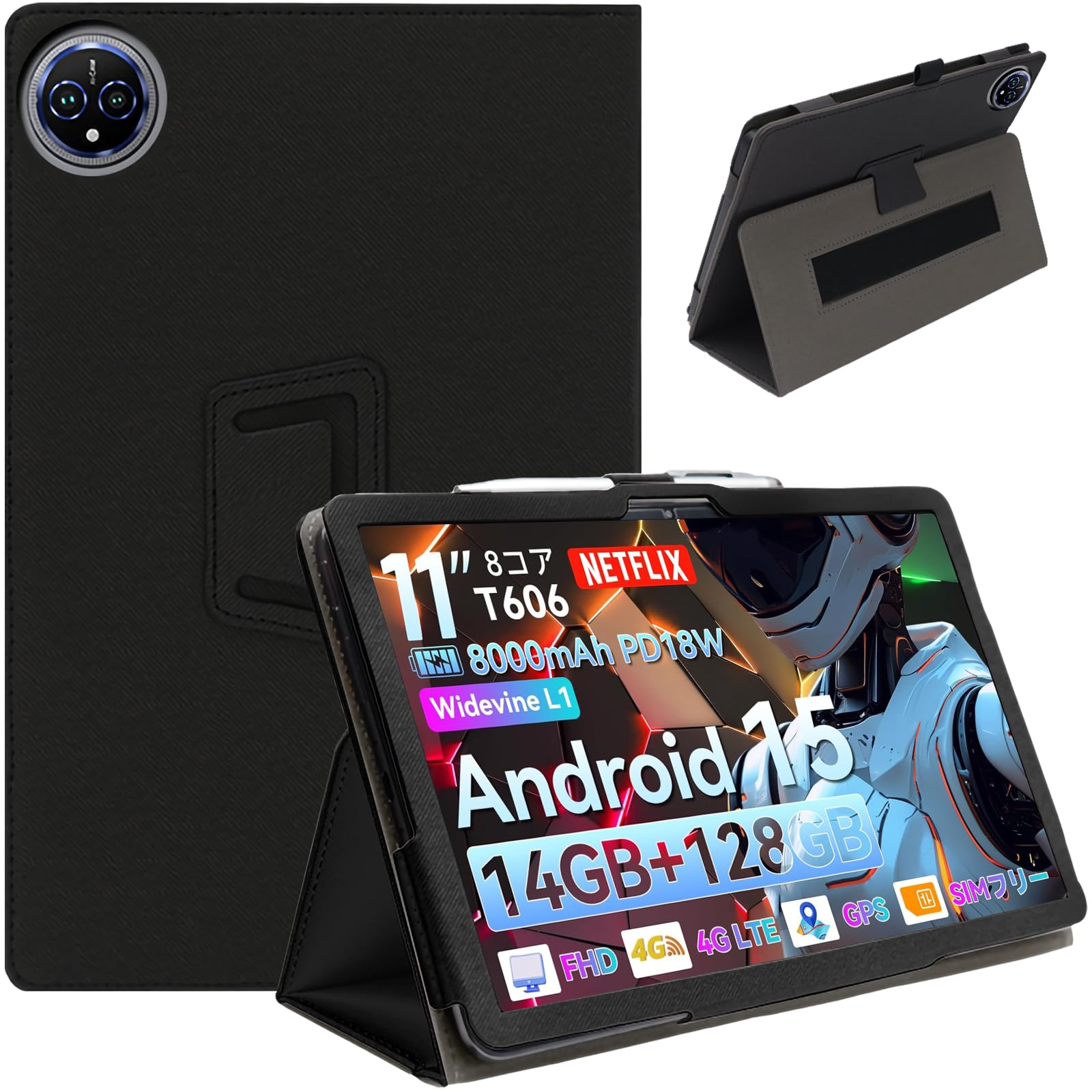 Amazon.co.jp: HEFENGKU Headwolf タブレットケース 11インチ For