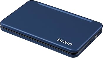 Amazon | シャープ カラ―電子辞書 Brain 高校生モデル ネイビー系 PW