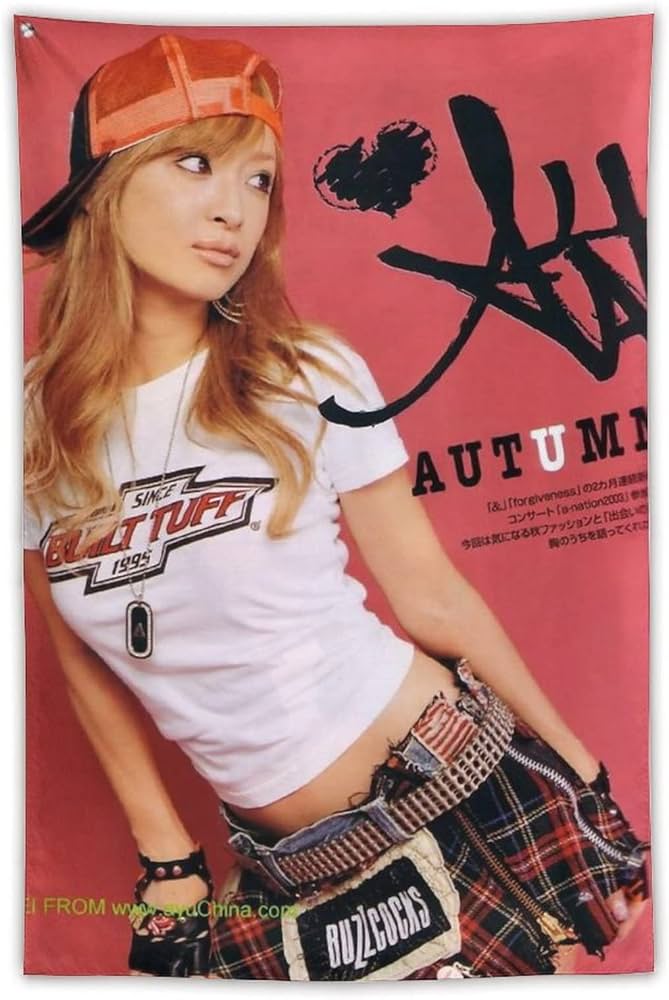 Amazon.co.jp: 浜崎あゆみ タペストリー ポスター 壁飾り 背景布