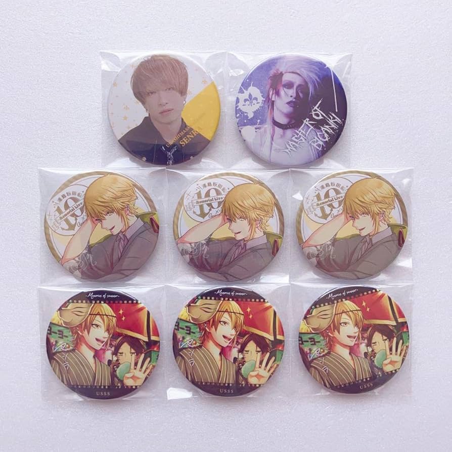 浦島坂田船 志麻 たまアリ 実写 缶バッジ 浦島坂田船 10th Anniversary