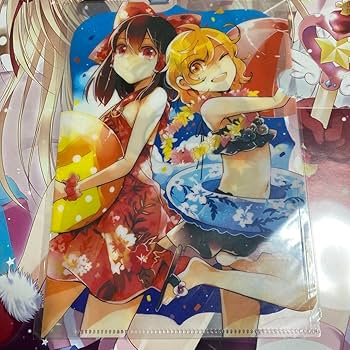 東方project 魔理沙 水着 美少女 クリアファイル VZ14 東方project 魔