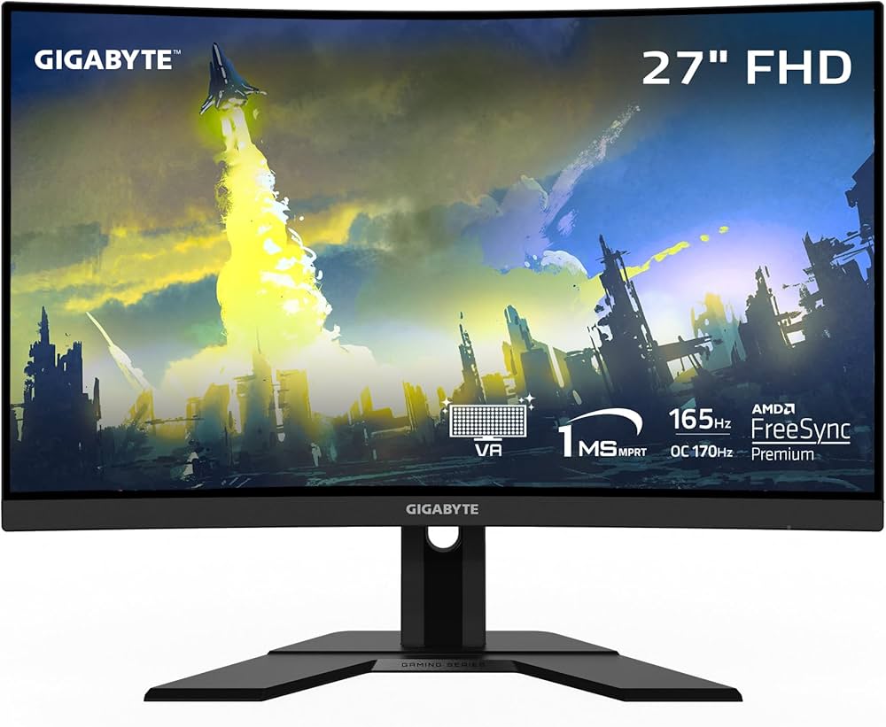 Amazon.co.jp: GIGABYTE G27FC A (27インチ 165Hz 1080P 湾曲