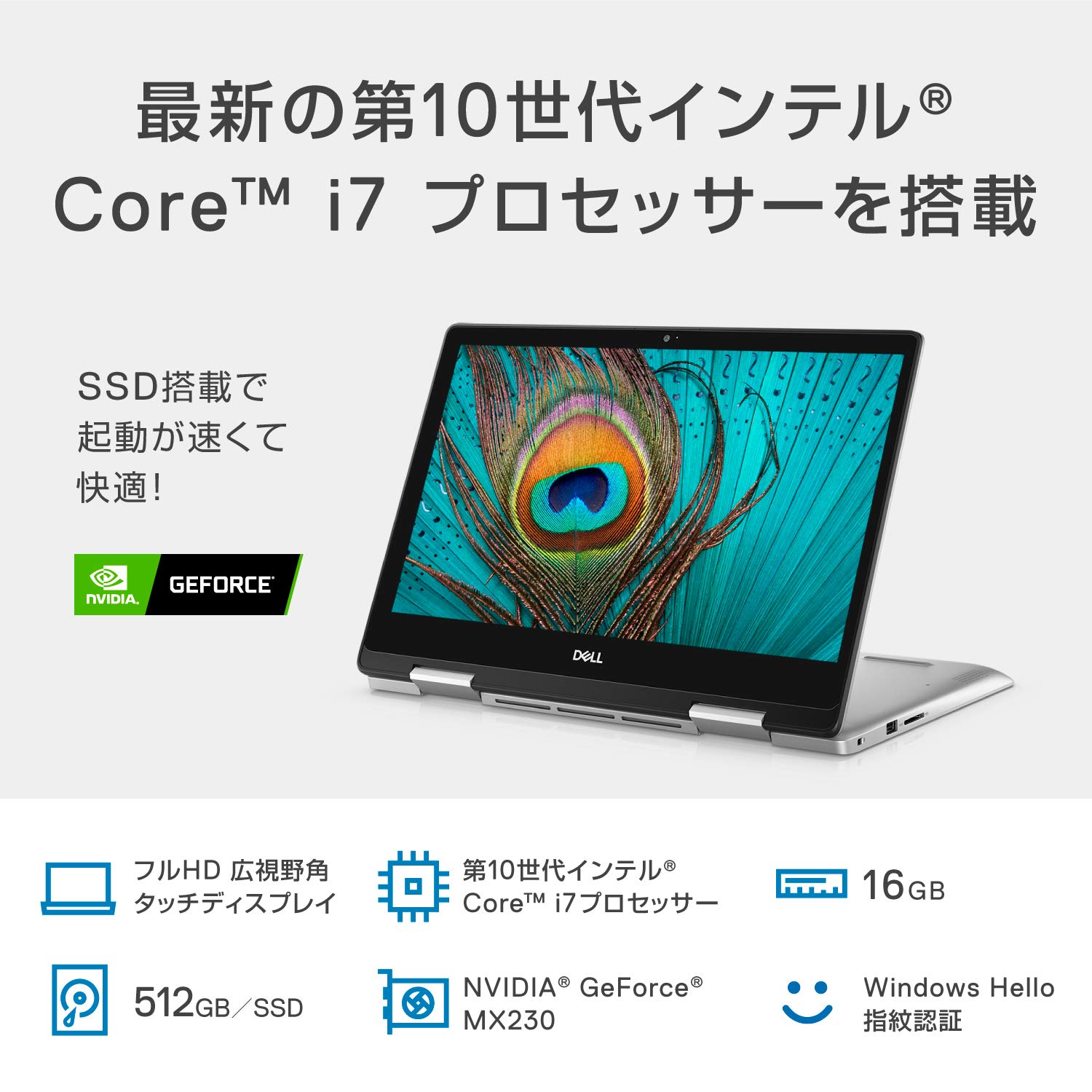 Dell Inspiron 5491 2in1 i7-10510U MX230