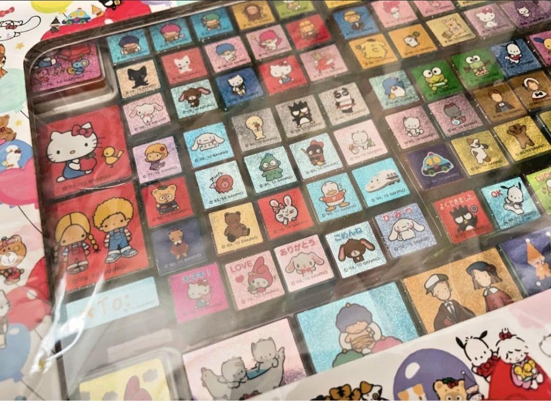 50周年記念限定記念スタンプセット- 未開封箱入り☆サンリオ50周年記念